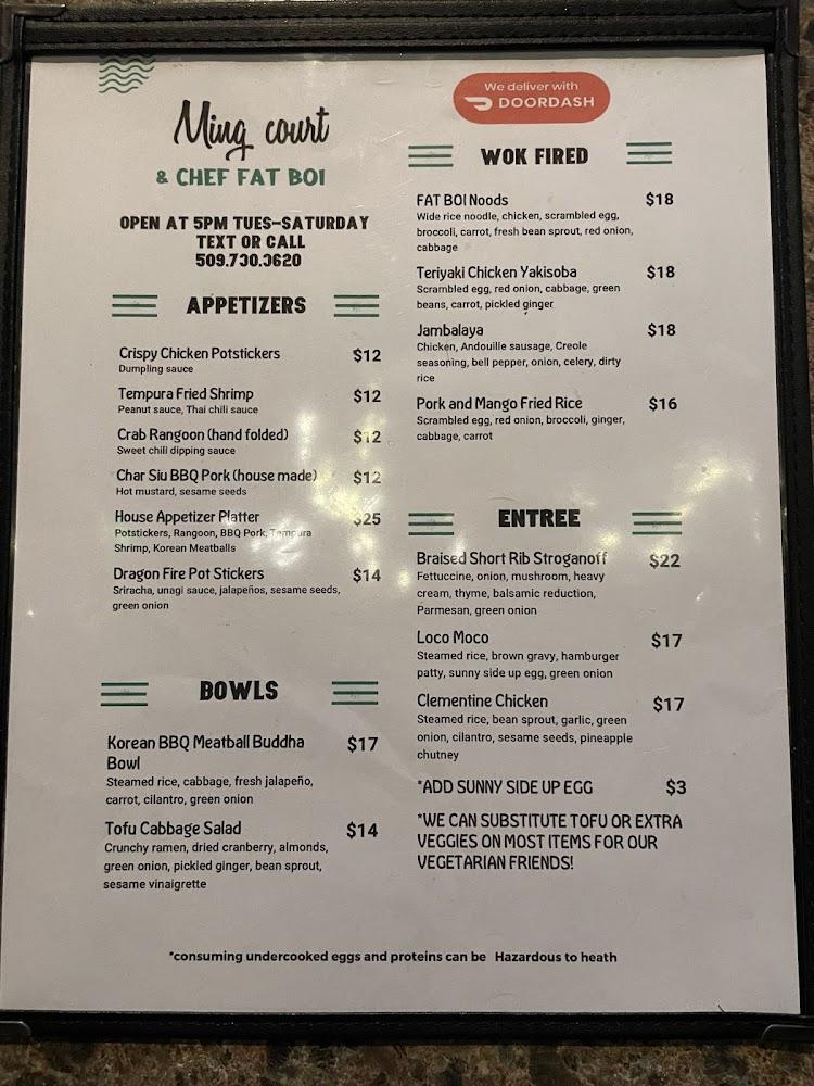 Ming Court Restaurant and Lounge