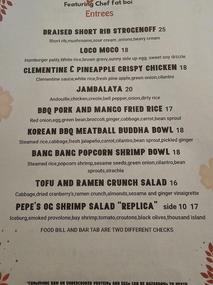Ming Court Restaurant and Lounge Menu image 3